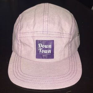 Pre worn “Downtown NYC” brand Five Panel Camp Hat